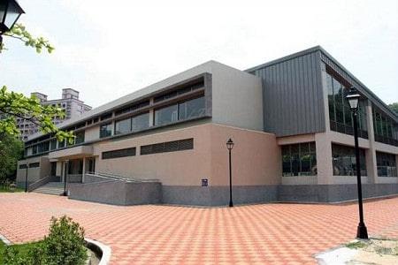 國立政治大學游泳館外觀